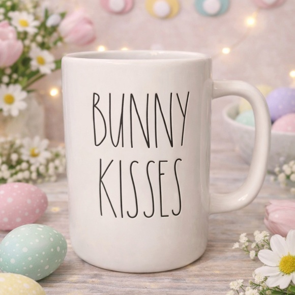 Rae Dunn Other - Rae Dunn BUNNY KISSES Mug